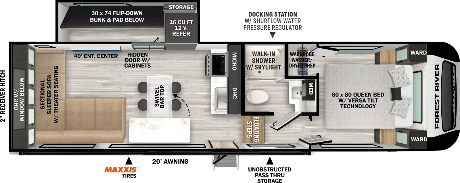 Impression 238RL Floorplan